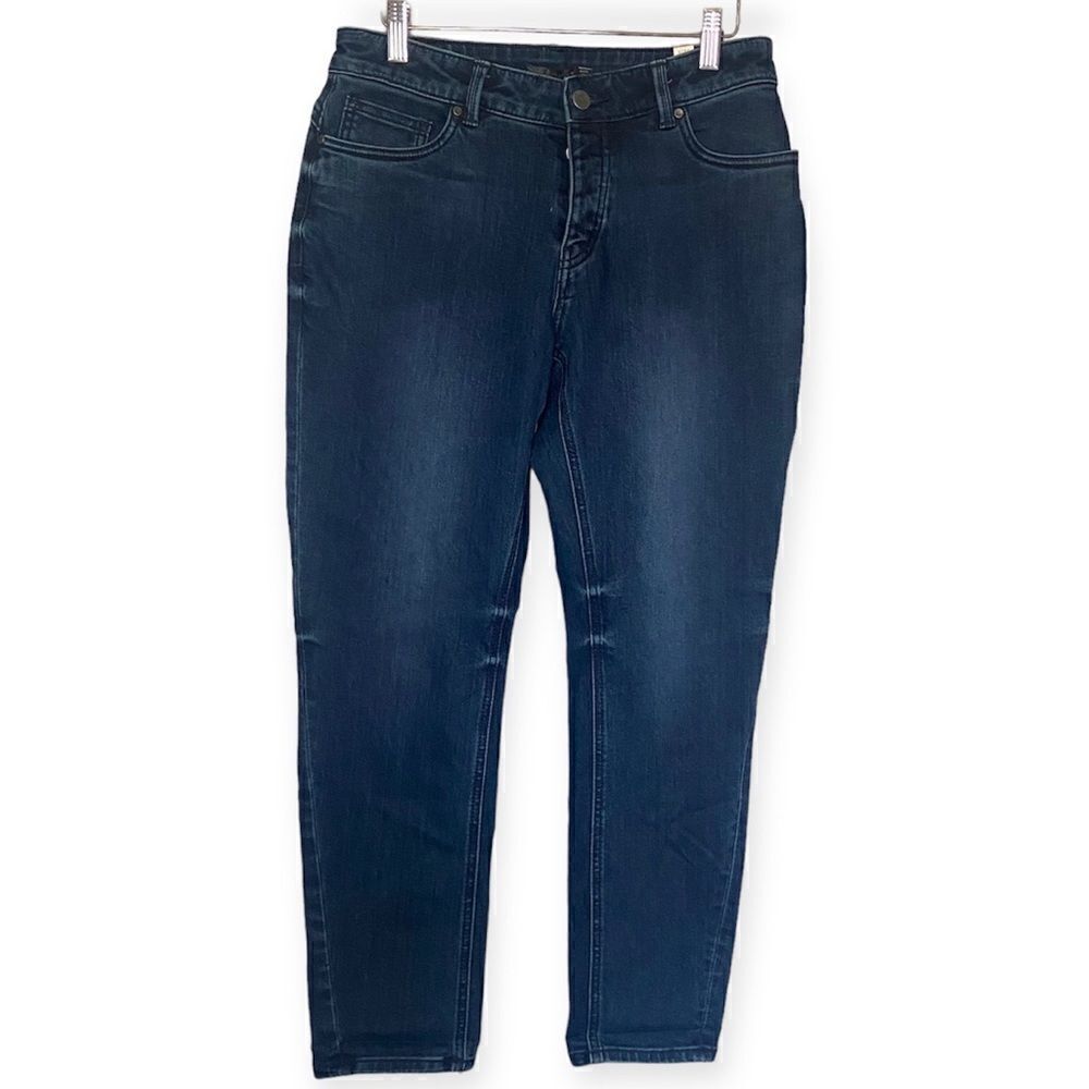Prana NWT Deep Blue Buxton Stretch Denim Mid-Rise Jeans Size 4/27
